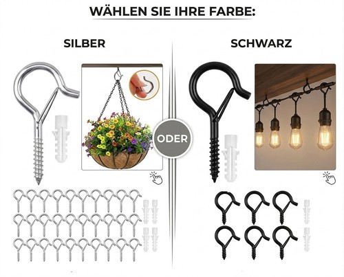 Schraubhaken haken zum - schraubhaken,