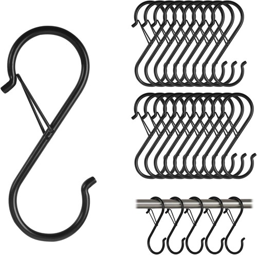 20x haken edelstahl - 9cm, mit
