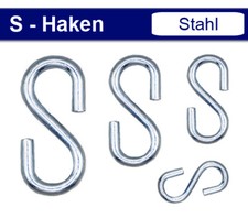 S-Haken Metallhaken - Länge