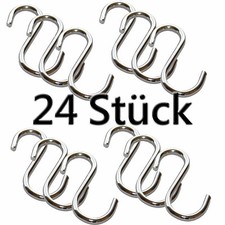 24 er Pack Stabile S-Haken S