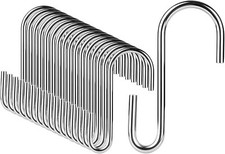 20x Metallhaken S Haken 6cm
