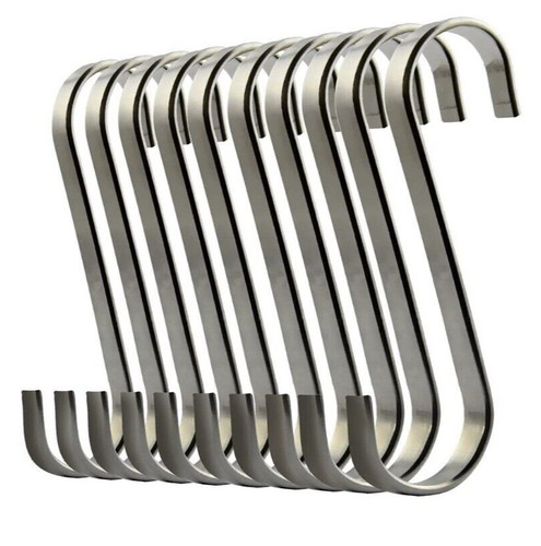 10x ilauke haken edelstahl - ilauke, s-haken