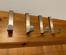 4 Türhaken EDELSTAHL