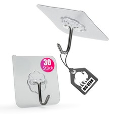 30x Klebehaken Wandhaken Haken