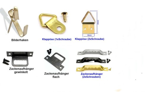 Stück bilderhaken - 4,