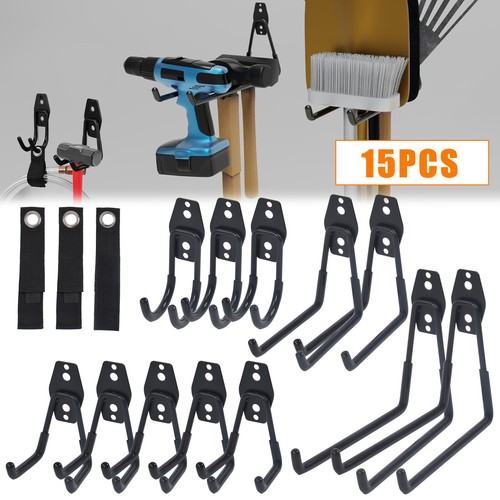 15x wandhaken garage - 15x,