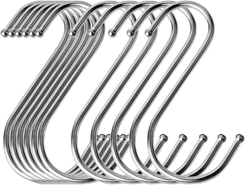 Haken 11cm edelstahl groß - s,