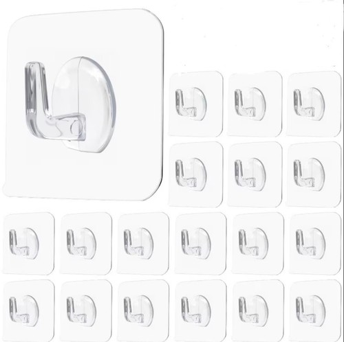 50x selbstklebende haken - selbstklebende,