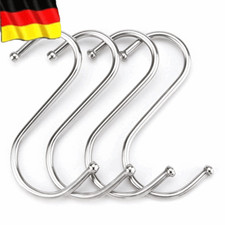 S-Haken Edelstahl - 30er Set -